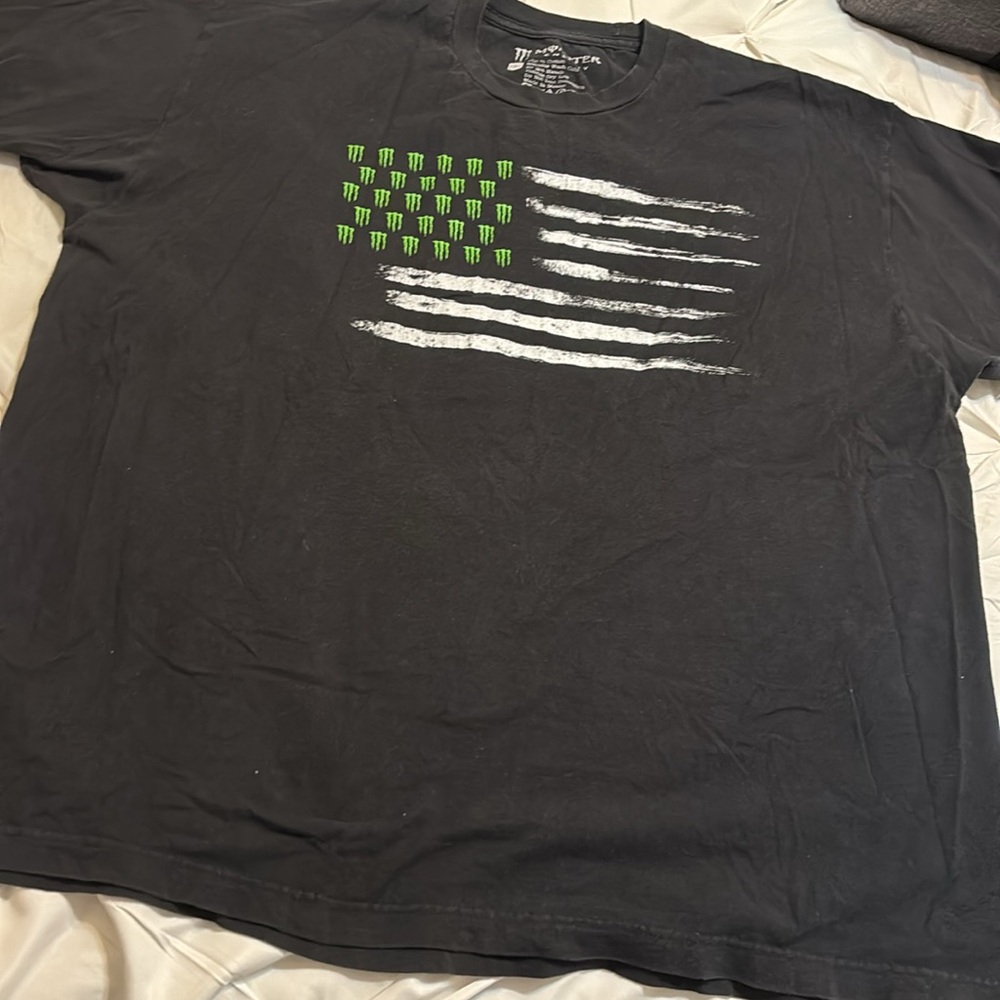 Monster energy drink logo tshirt